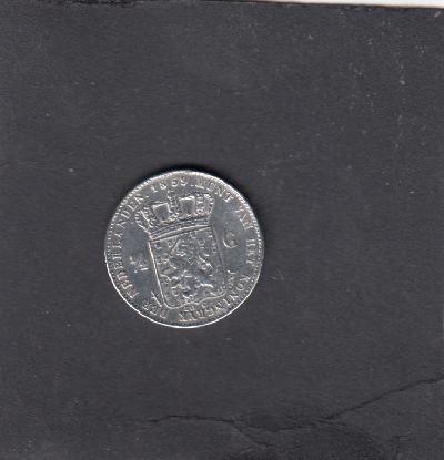 Beschrijving: 1/2 Gulden WILLEM III  